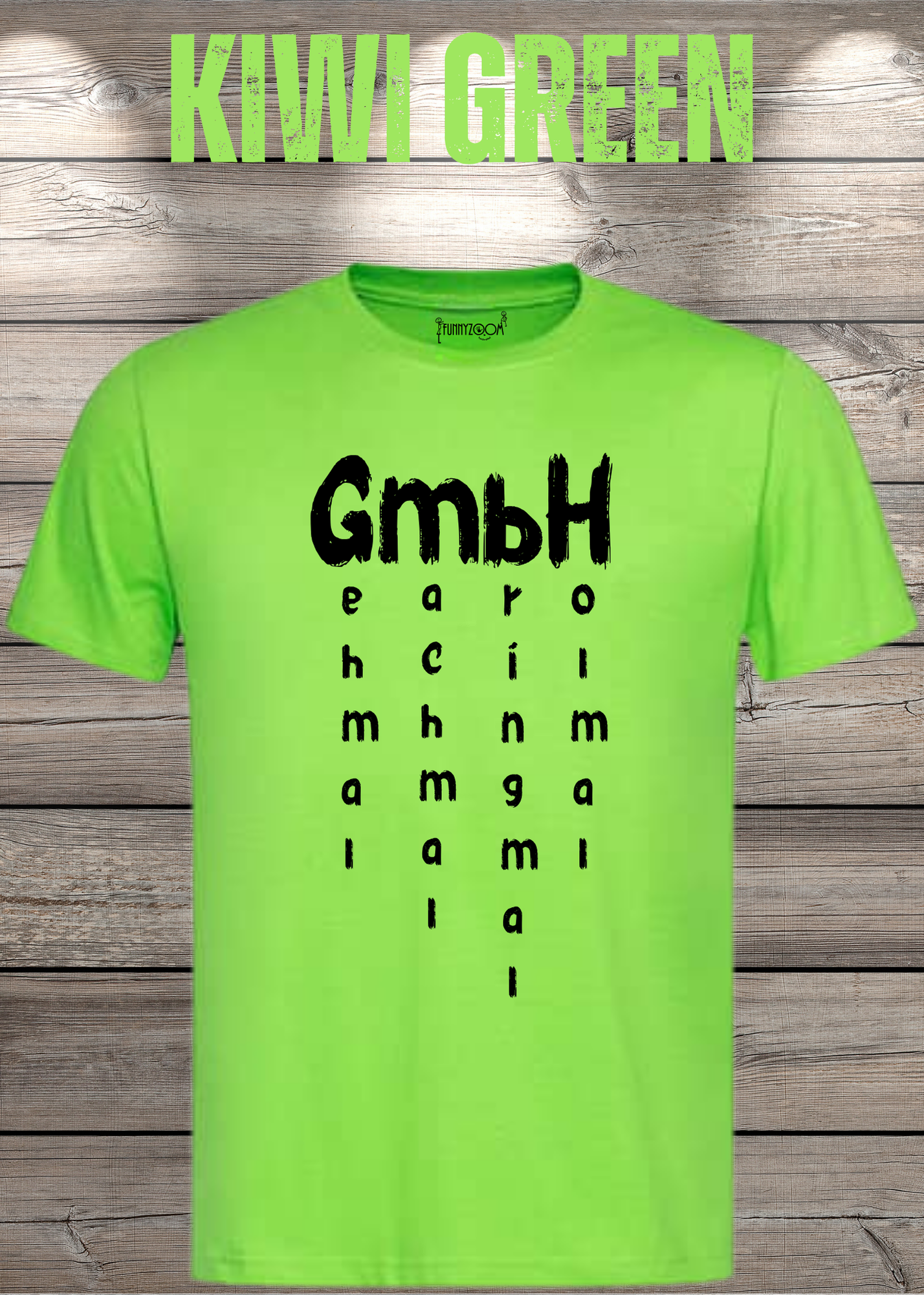 GmbH T-Shirt - Geh mal mach mal bring mal hol mal - Witziges Büro Statement Shirt - Lustiges Geschenk Unisex