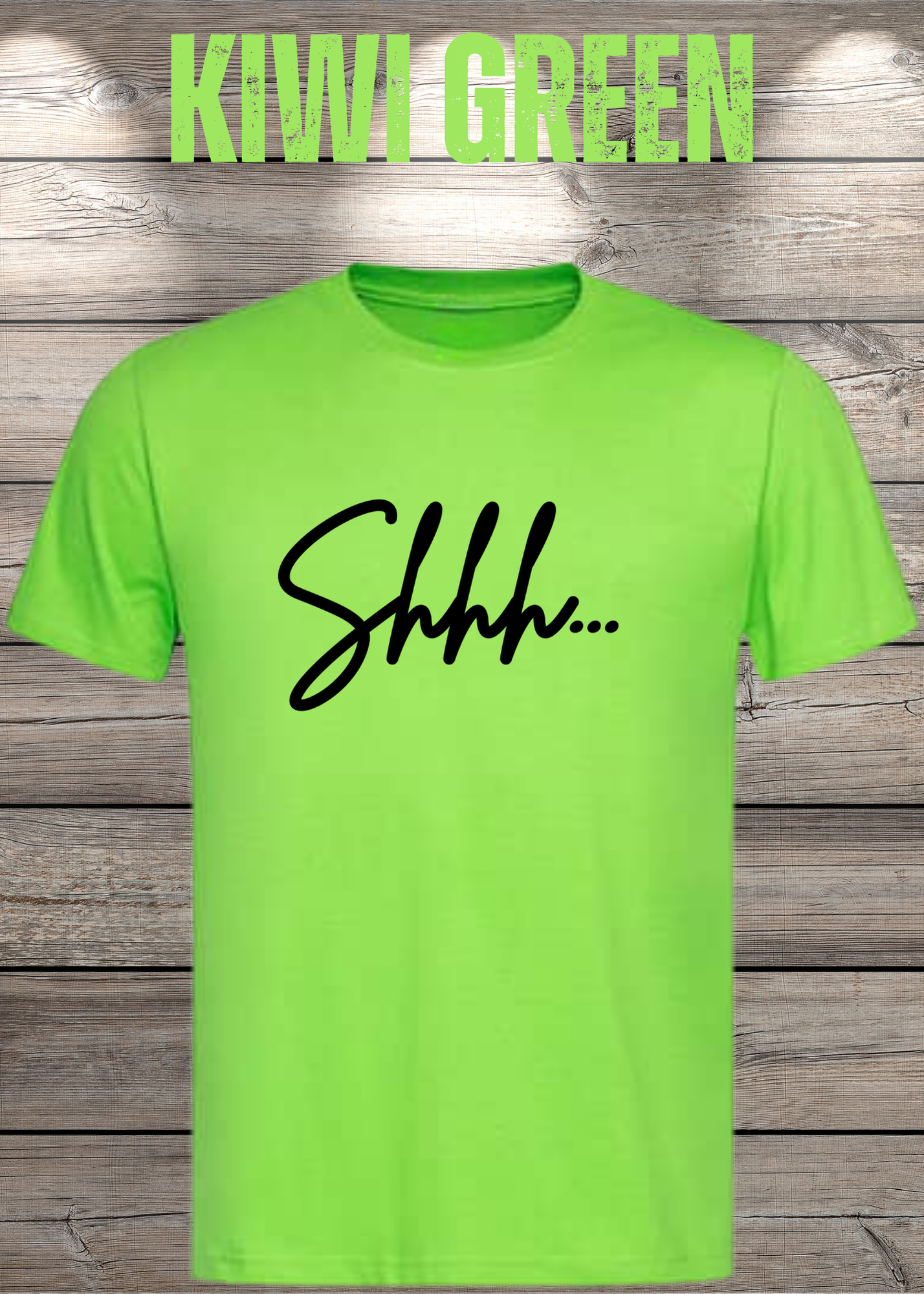 T-Shirt Shhh... - Geschenkidee T-Shirt - T-Shirt mit Spruch - Witziges T-Shirt - T-Shirt Freizeit - Lustiges T-Shirt Unisex