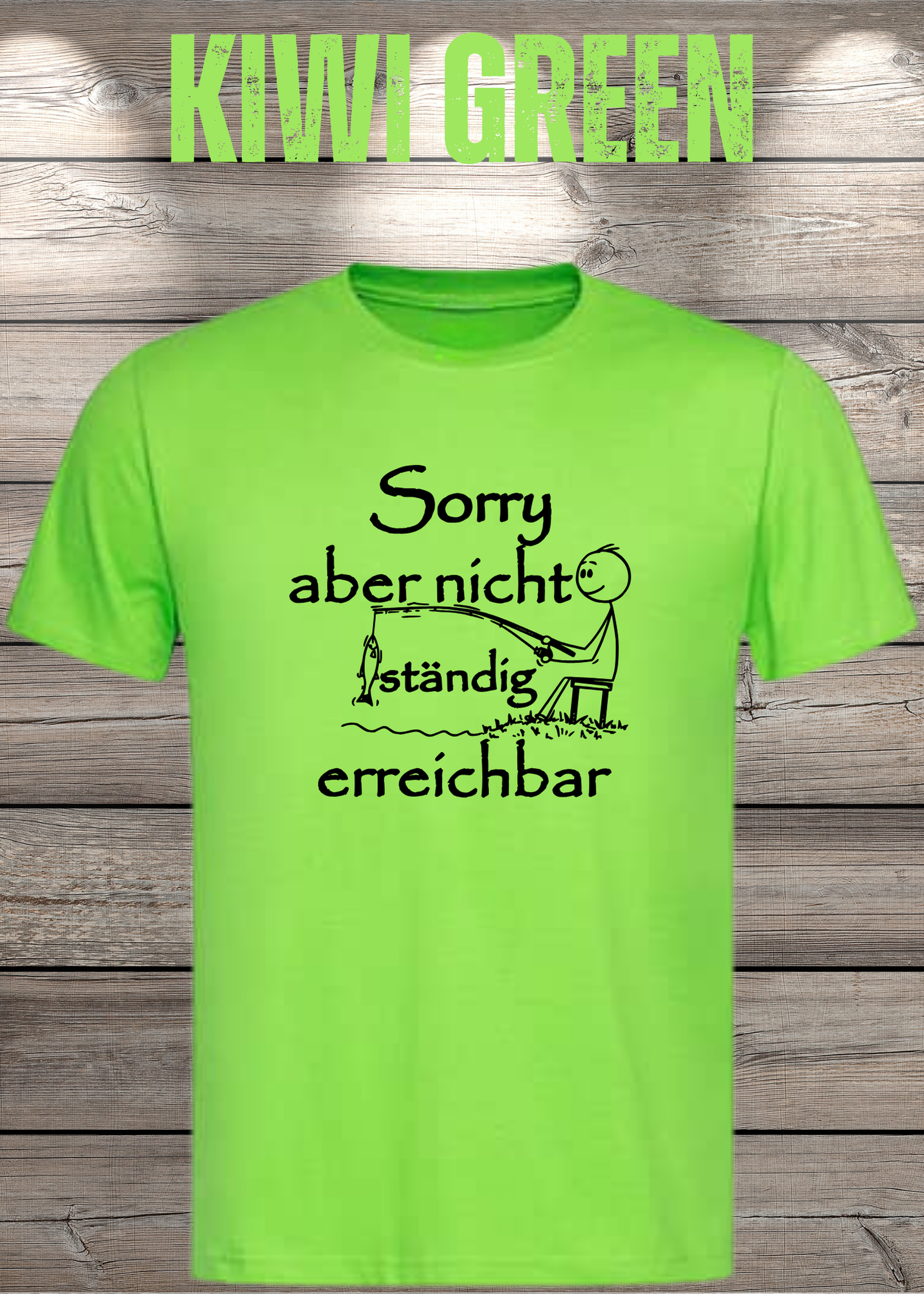 T-Shirt 'Sorry aber nicht ständig erreichbar' - Witziges Spruch-Shirt für Grenzensetzer