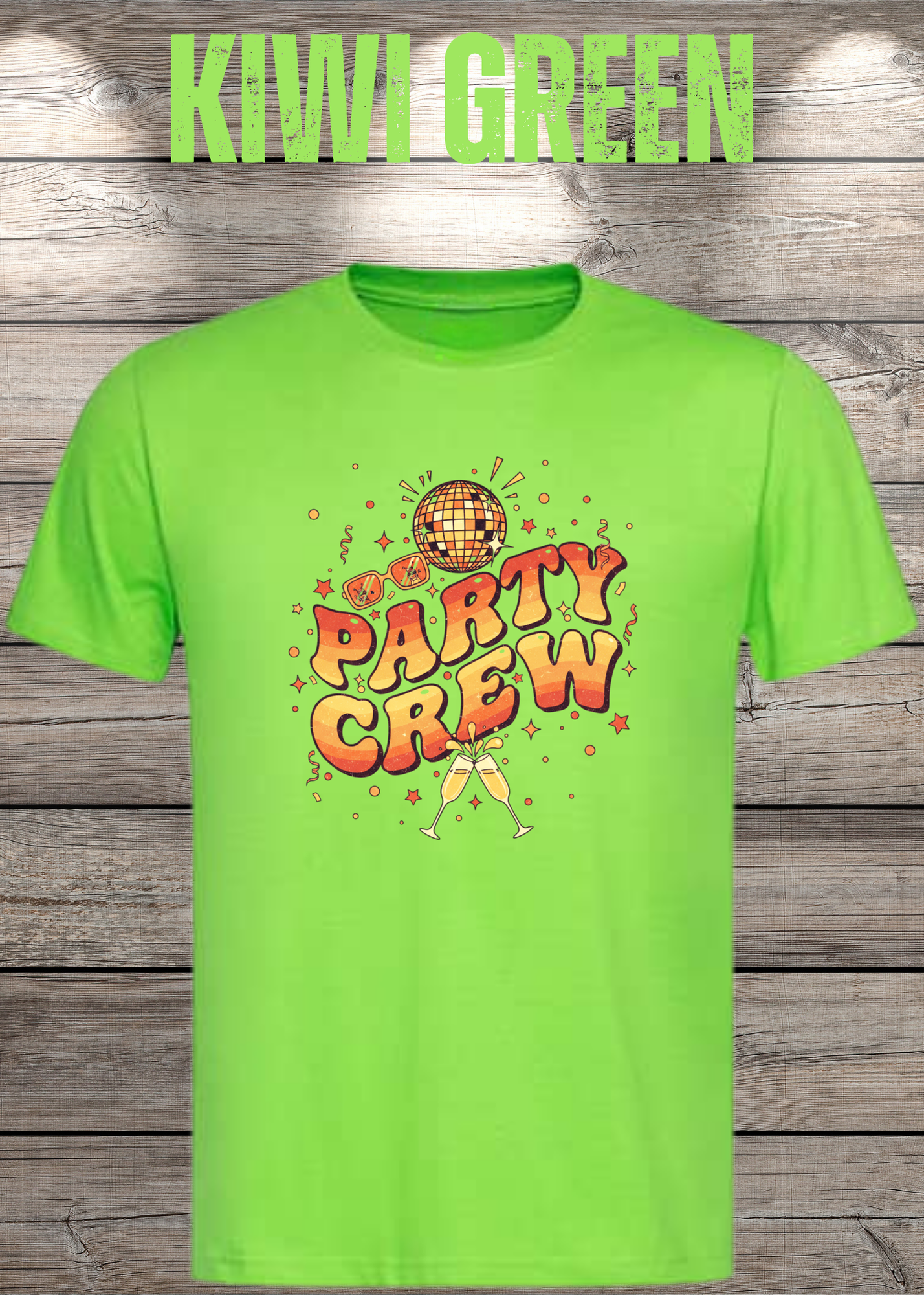T-Shirt 'Party Crew' - Witziges Party-Shirt für echte Feierlöwen