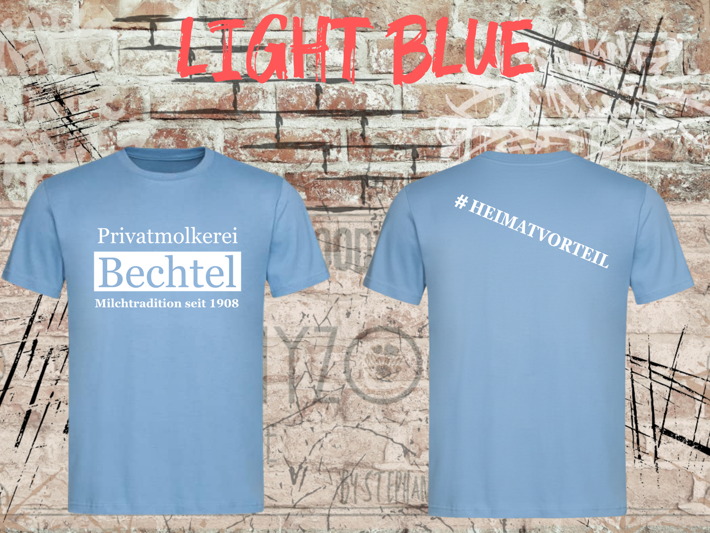 Privatmolkerei Bechtel T-Shirt Herren - Milchtradition seit 1908 | #Heimatvorteil