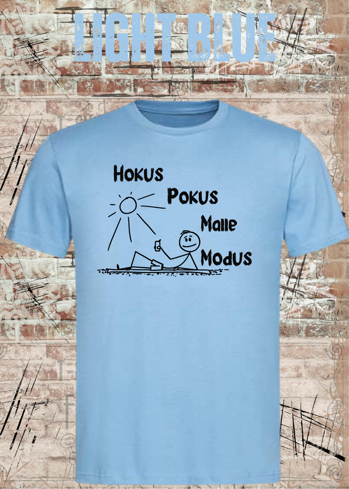 Hokus Pokus Malle Modus – Lustiges Unisex T-Shirt für Mallorca Fans