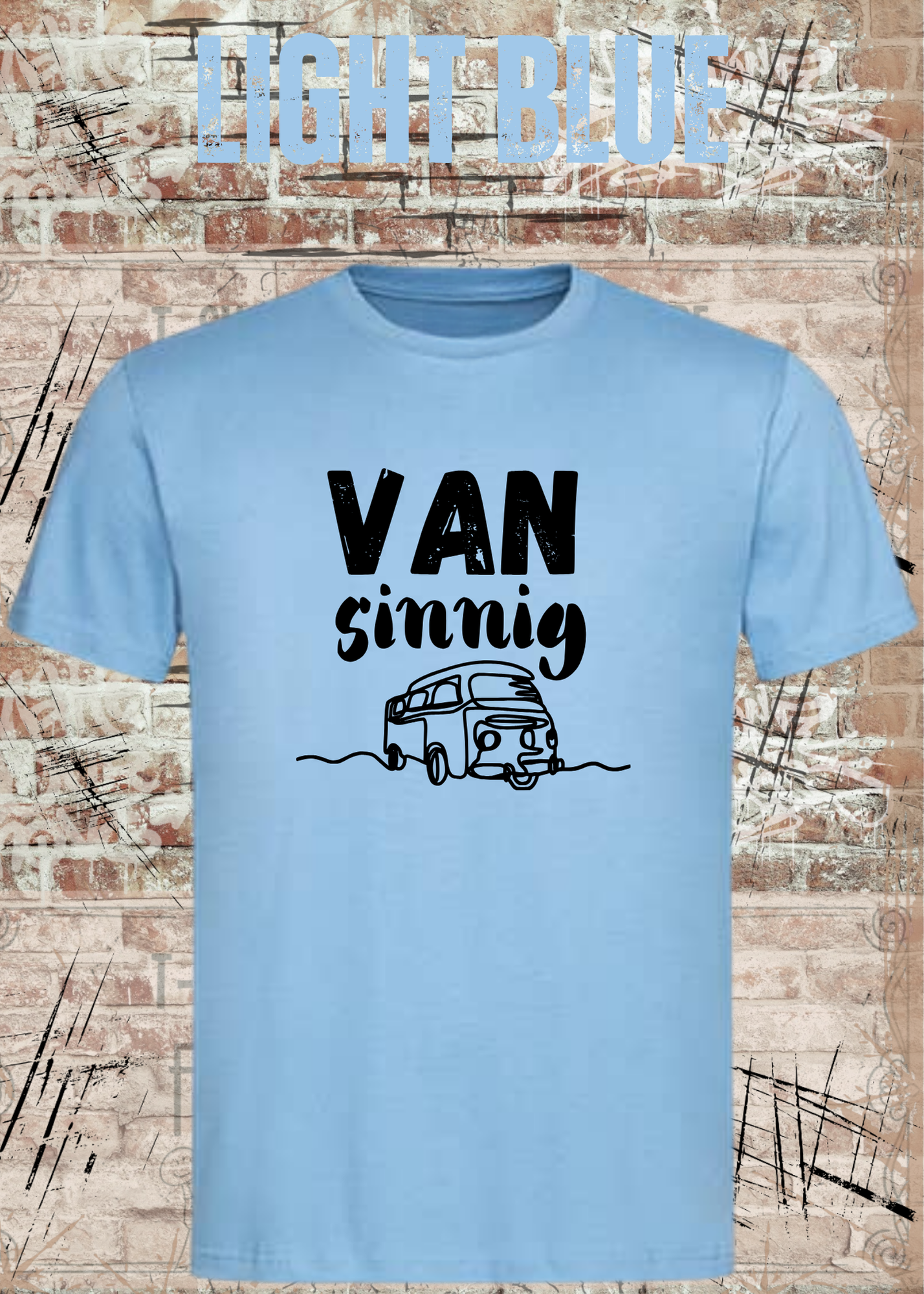 Van Sinnig! Camping & Van Life Unisex T-Shirt | Lustiges Camper Shirt