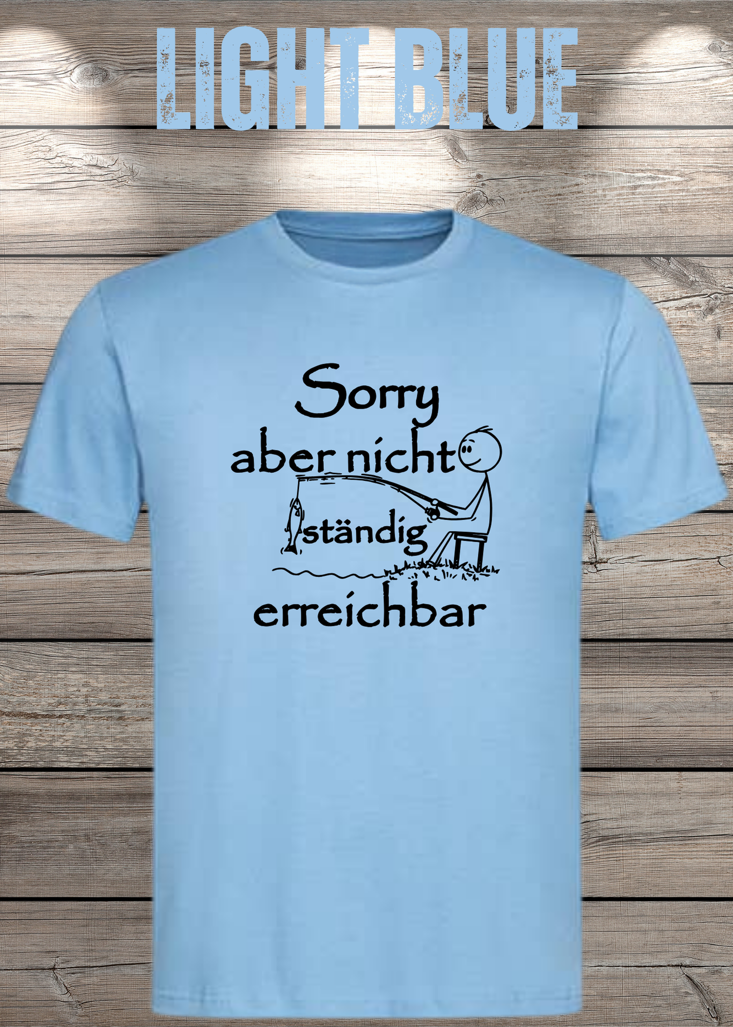 T-Shirt 'Sorry aber nicht ständig erreichbar' - Witziges Spruch-Shirt für Grenzensetzer