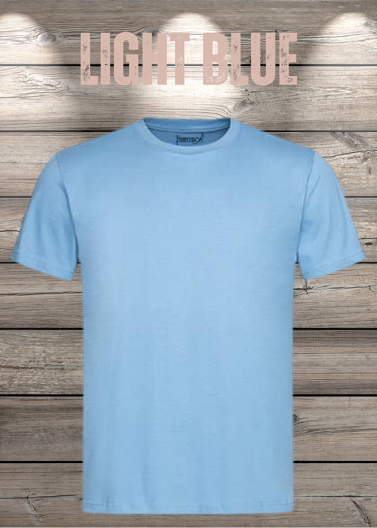 Light Blue Männer/ Unisex T Shirt