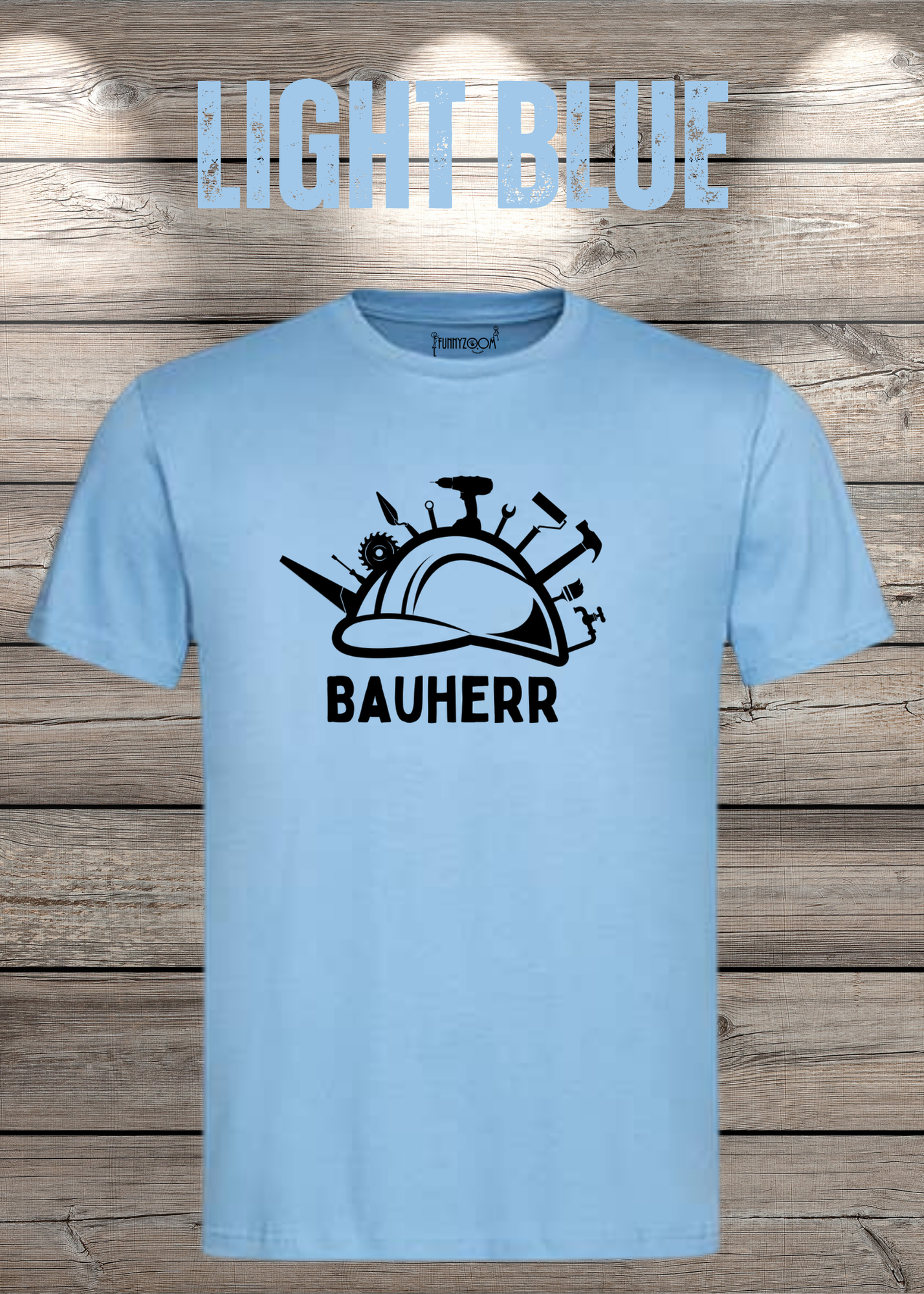 Herren T-Shirt Bauherr Geschenkidee für Hausbesitzer Witziges T-Shirt mit Spruch Lustiges Freizeit T-Shirt Haus bauen