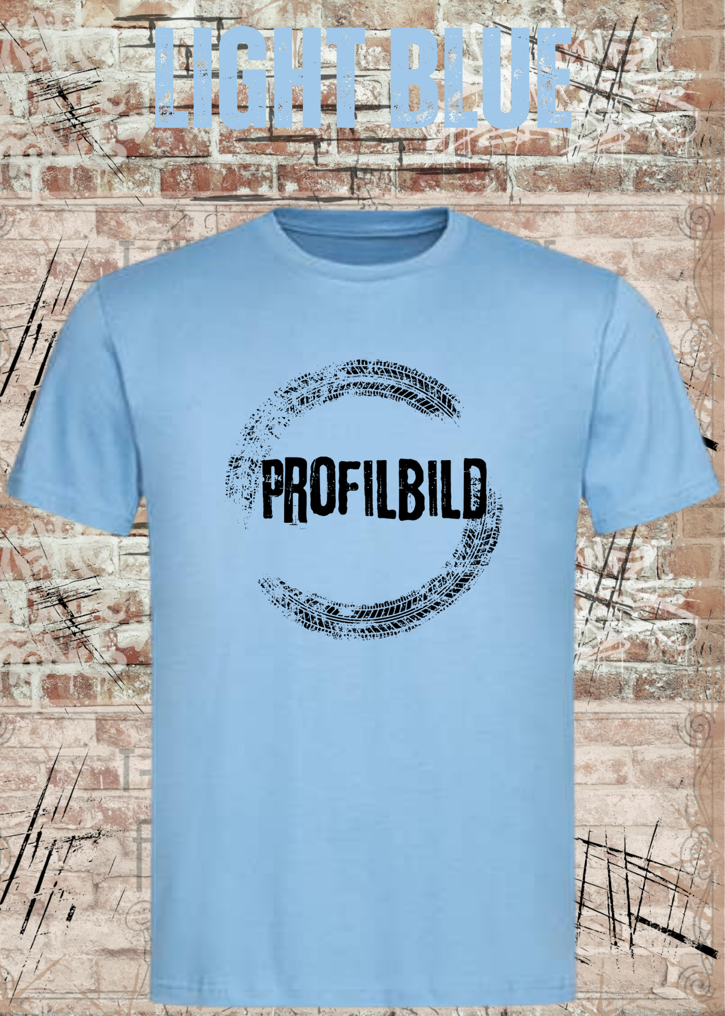 Lustiges T-Shirt „Profilbild“ | Social Media Humor Shirt | Unisex