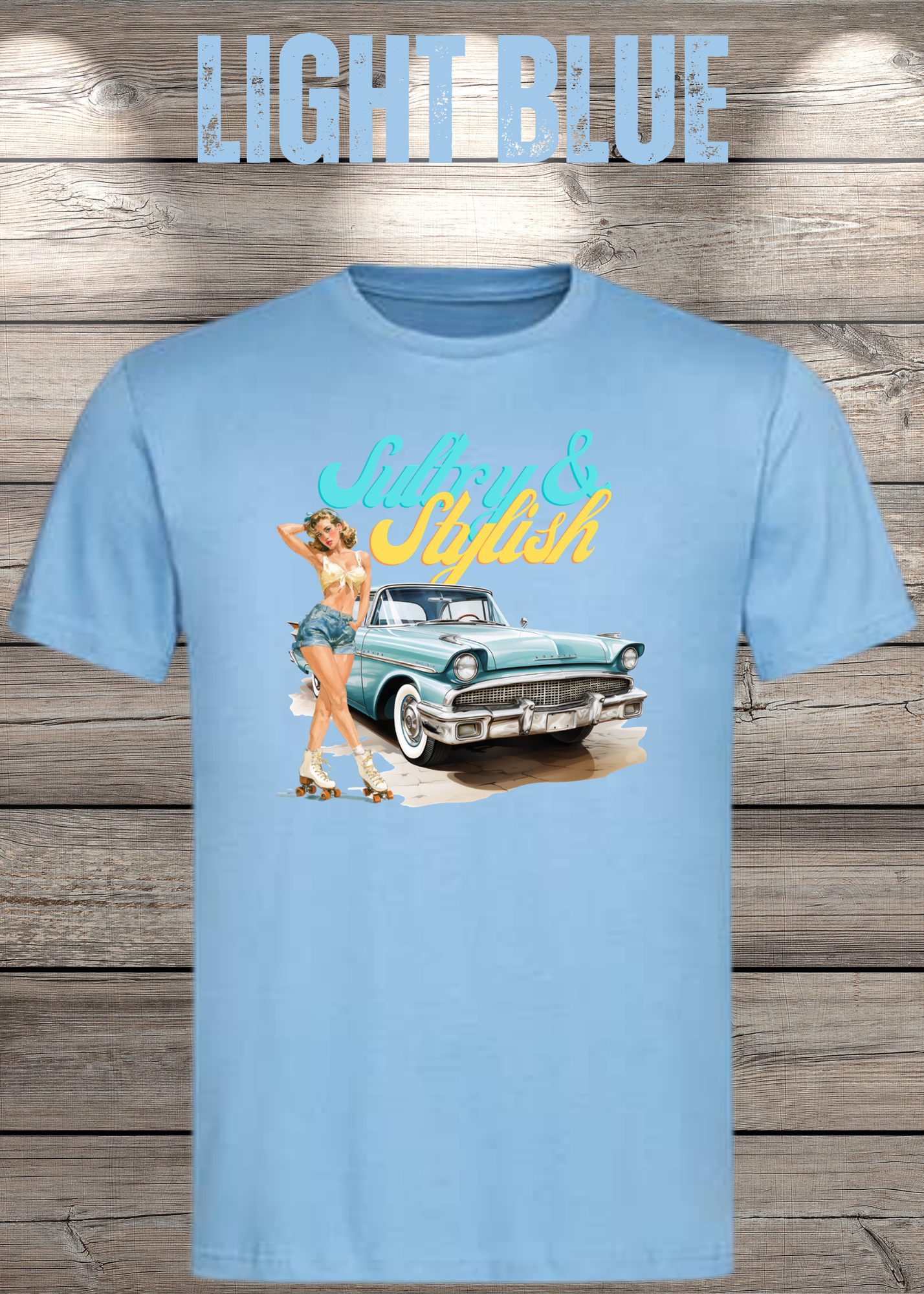 Sultry & Stylish - Vintage Look T-Shirt Unisex