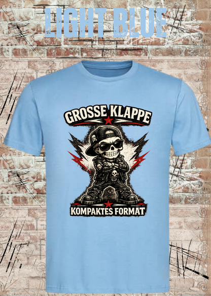 Große Klappe – Kompaktes Format | Unisex T-Shirt