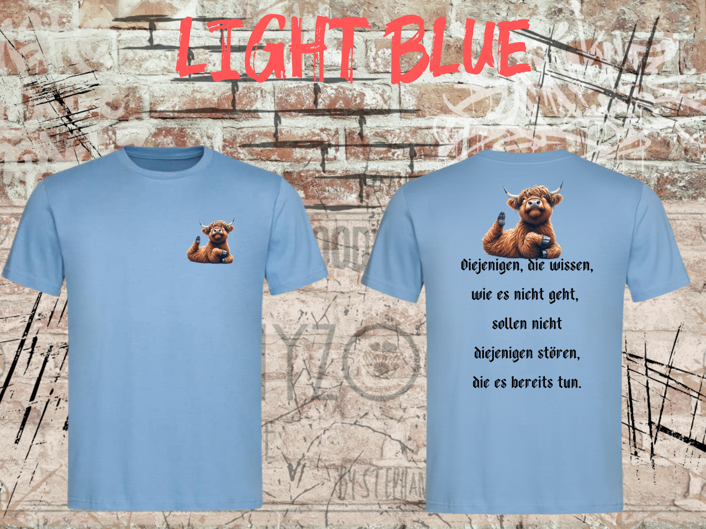 T-Shirt Unisex - Diejenigen, die wissen wie es geht, sollen nicht diejenigen stören die es bereits tun - Lustiger Spruch