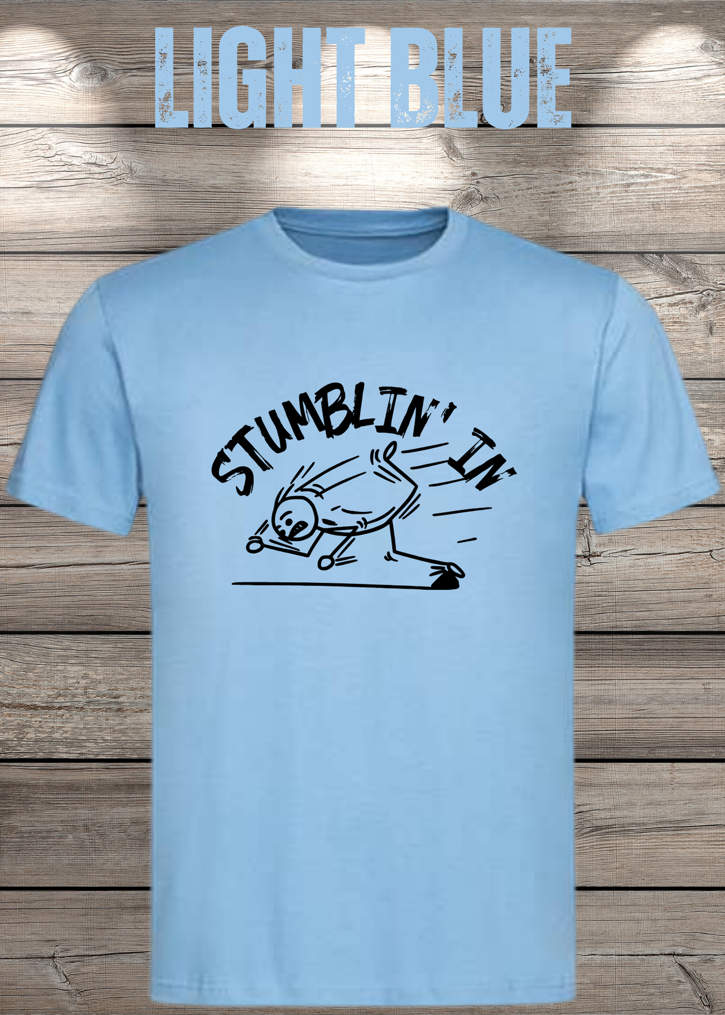Stumblin' In - Witziges Musik T-Shirt mit Spruch