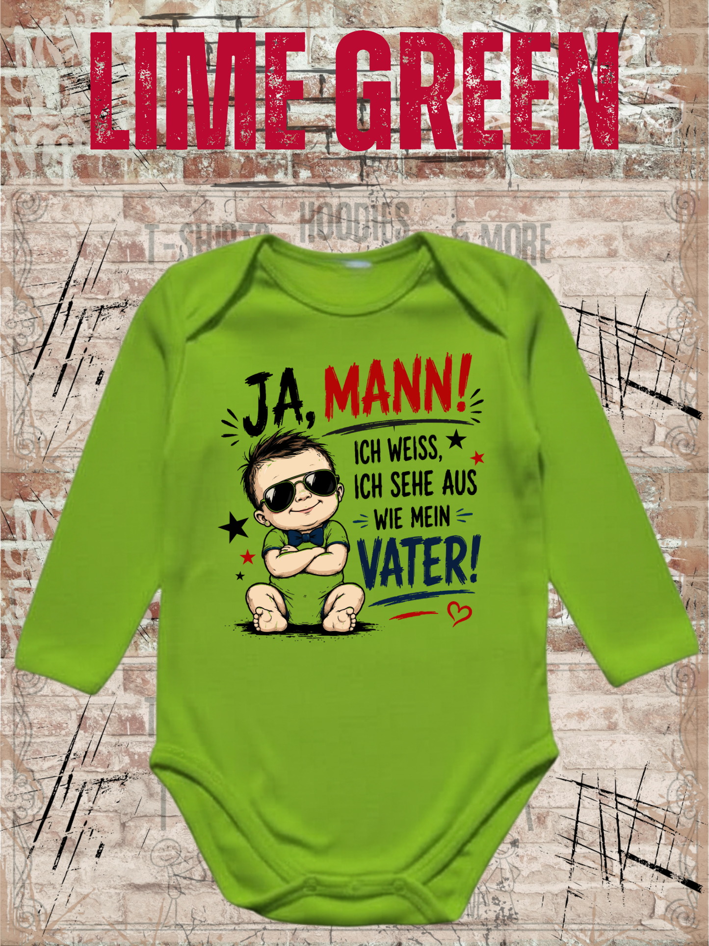 Ja, Mann! Ich sehe aus wie mein Vater – Babybody