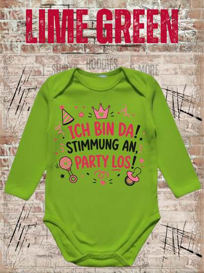 Ich bin da! Stimmung an, Party los! – Babybody