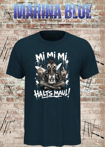 Stech-Mücke Manni T-Shirt – Mi Mi Mi Halt’s Maul Punk Shirt
