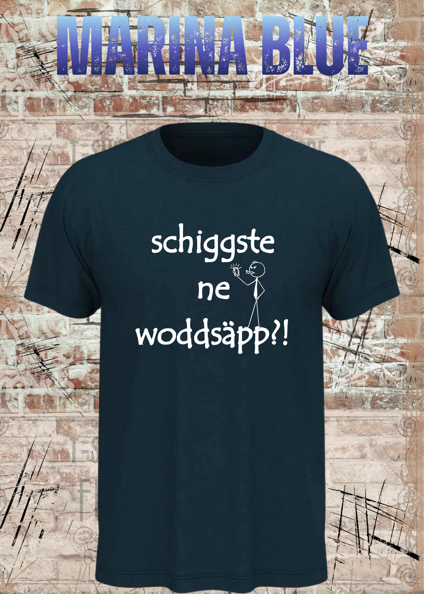 Schiggsde ne Woddsäpp?! – Lustiges Bayerisches Spruch T-Shirt | Fun Shirt Unisex