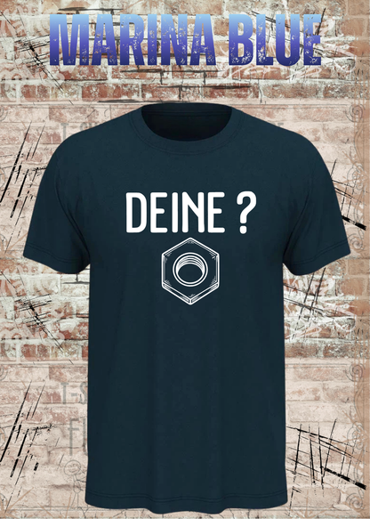 Deine Mutter? – Lustiges Wortspiel T-Shirt | FunnyZoom