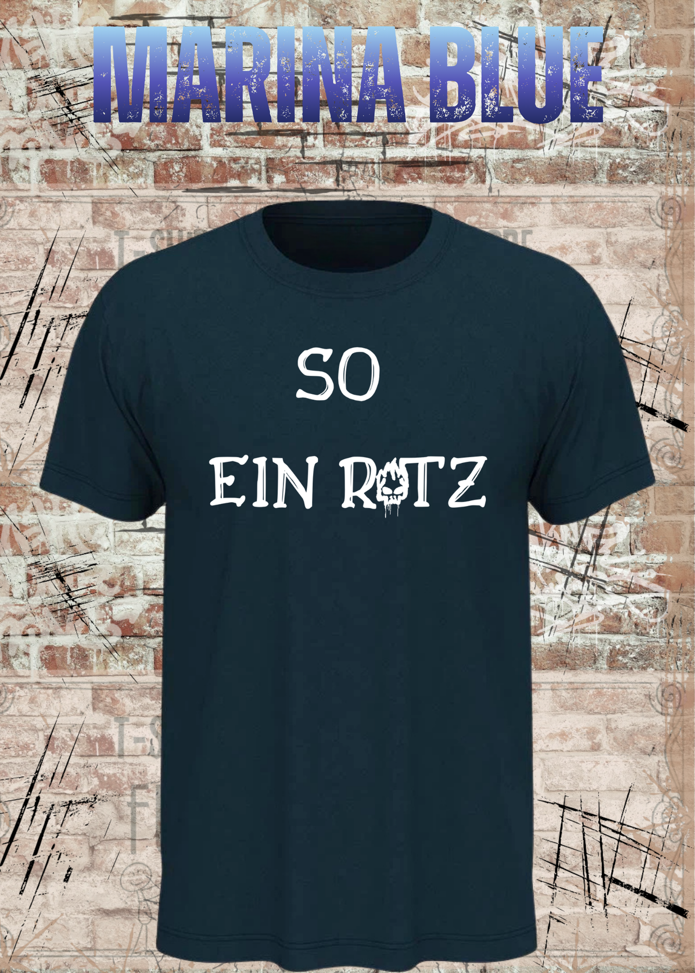 Lustiges Unisex T-Shirt „So ein Rotz“ | Frecher Humor Spruch Shirt