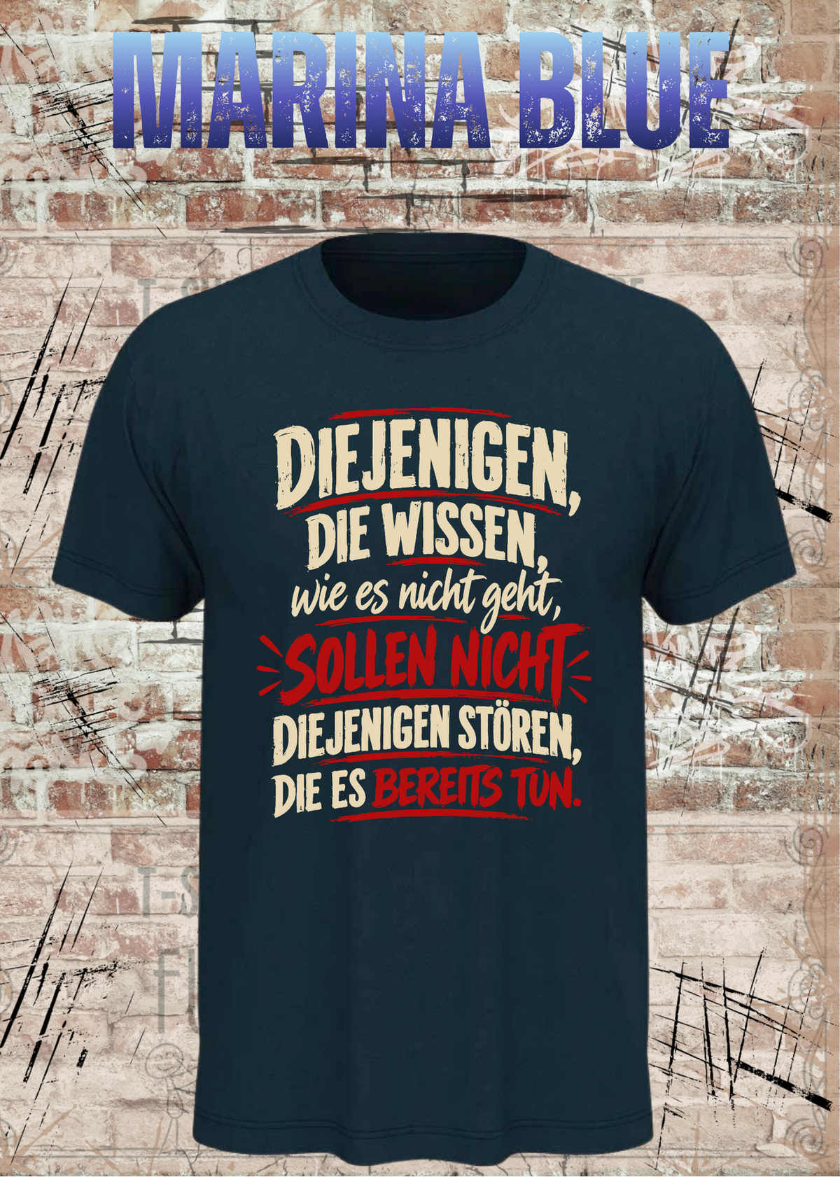 Diejenigen, die wissen – Macher Statement T-Shirt | FunnyZoom
