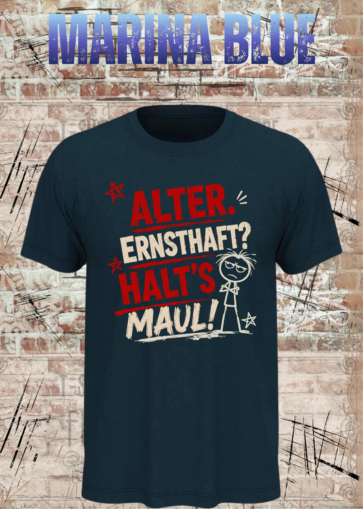 Alter. Ernsthaft? Halt’s Maul! – Unisex T-Shirt