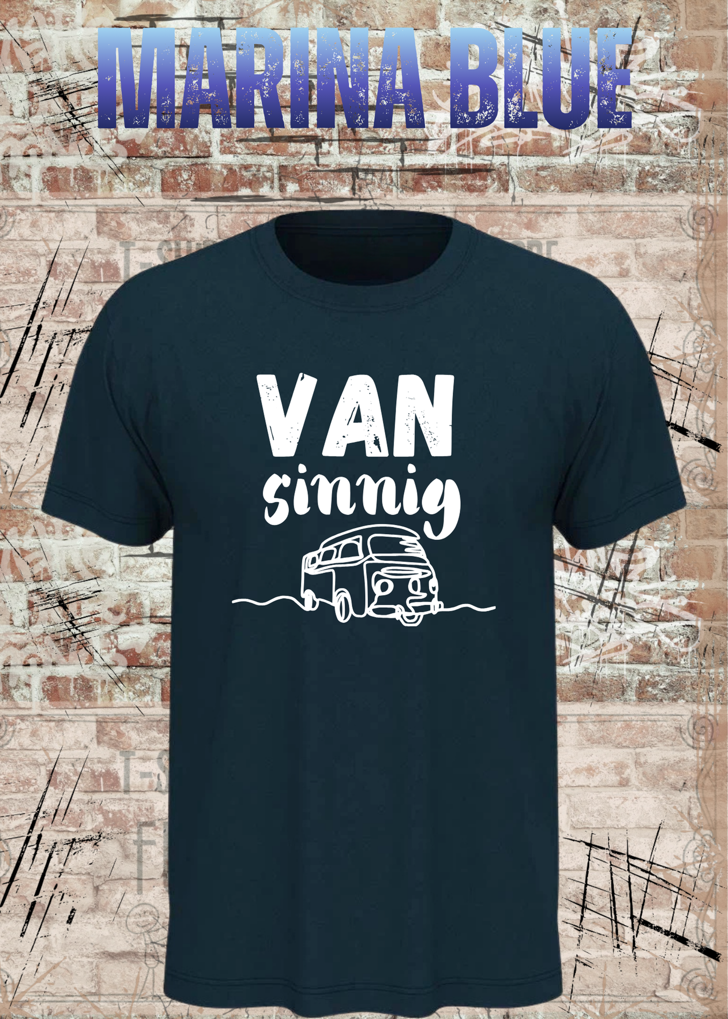 Van Sinnig! Camping & Van Life Unisex T-Shirt | Lustiges Camper Shirt