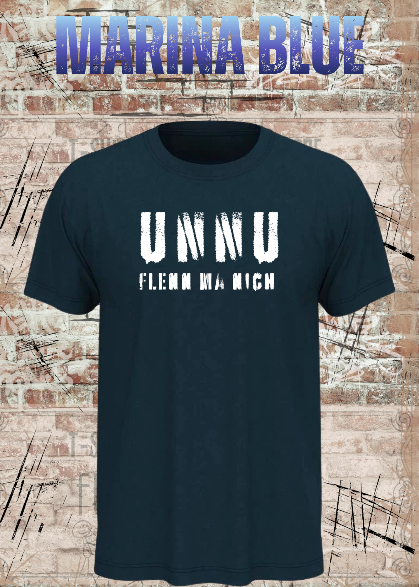 Unnu flenn ma nich! – Sächsisches Unisex T-Shirt mit lustigem Dialekt Spruch