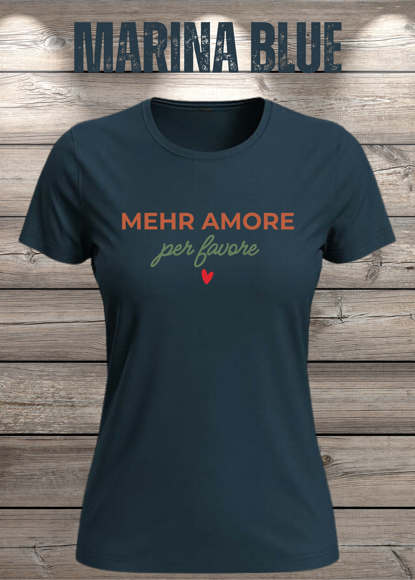 Mehr Amore per Favore – Damen T-Shirt