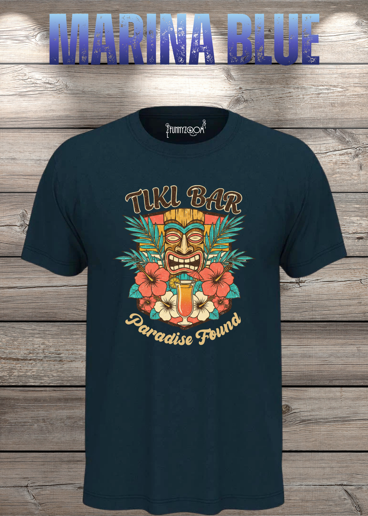 T-Shirt Tiki Bar - Witziger Spruch - Geschenkidee Unisex - Tropical Vibes