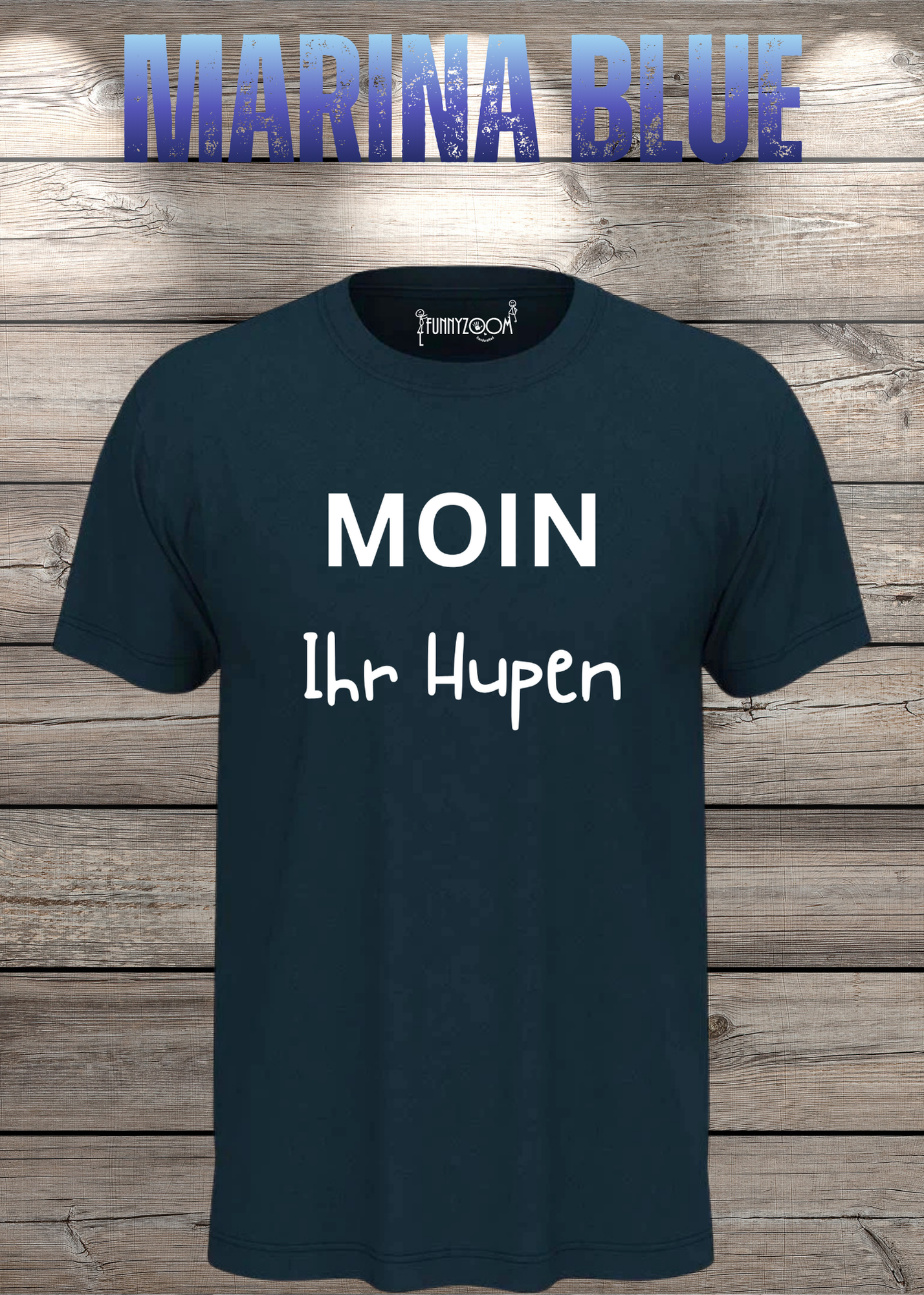 Moin Ihr Hupen T-Shirt - Witziges Statement Shirt - Lustiges Geschenk Freizeit Unisex