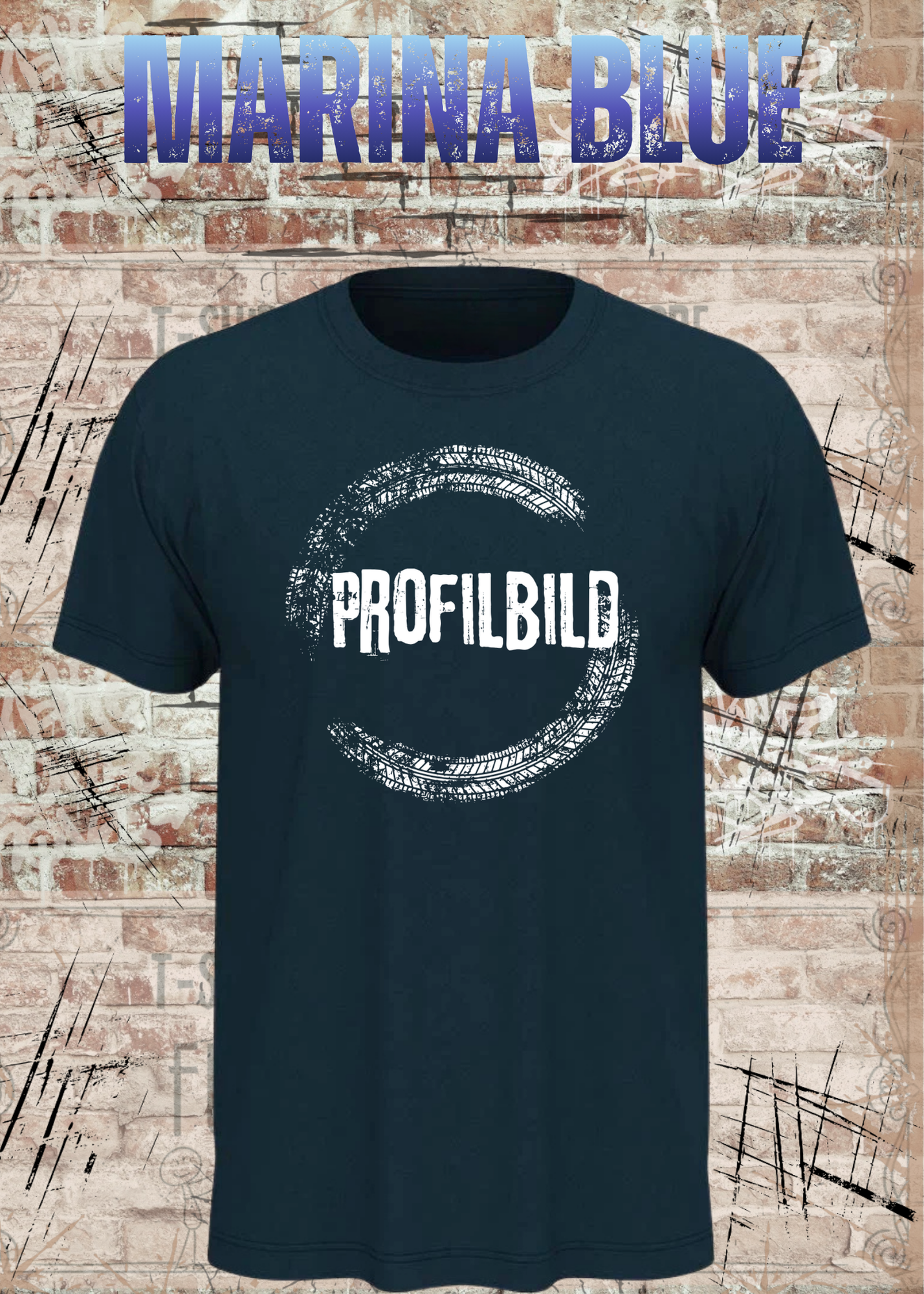 Lustiges T-Shirt „Profilbild“ | Social Media Humor Shirt | Unisex