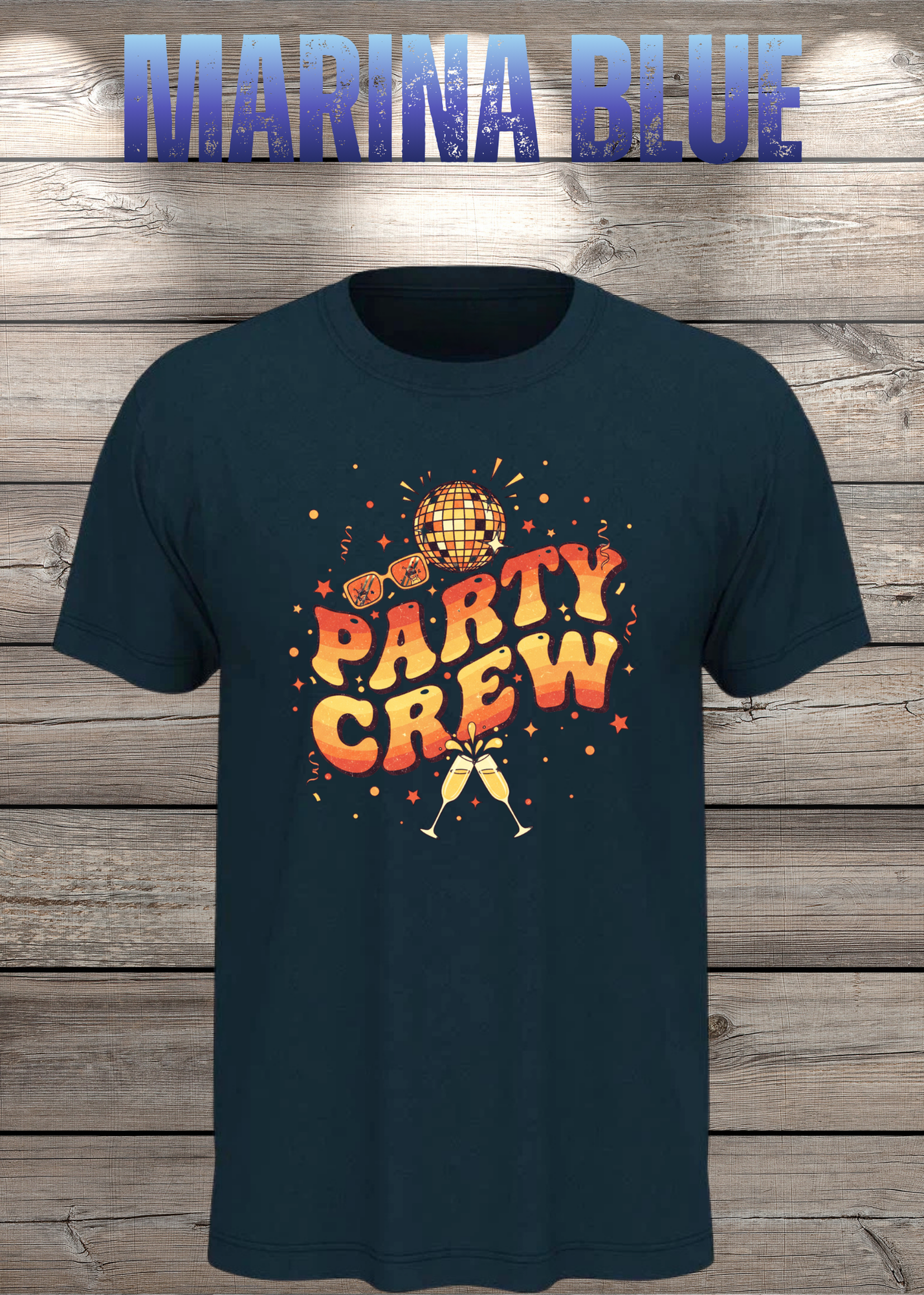 T-Shirt 'Party Crew' - Witziges Party-Shirt für echte Feierlöwen