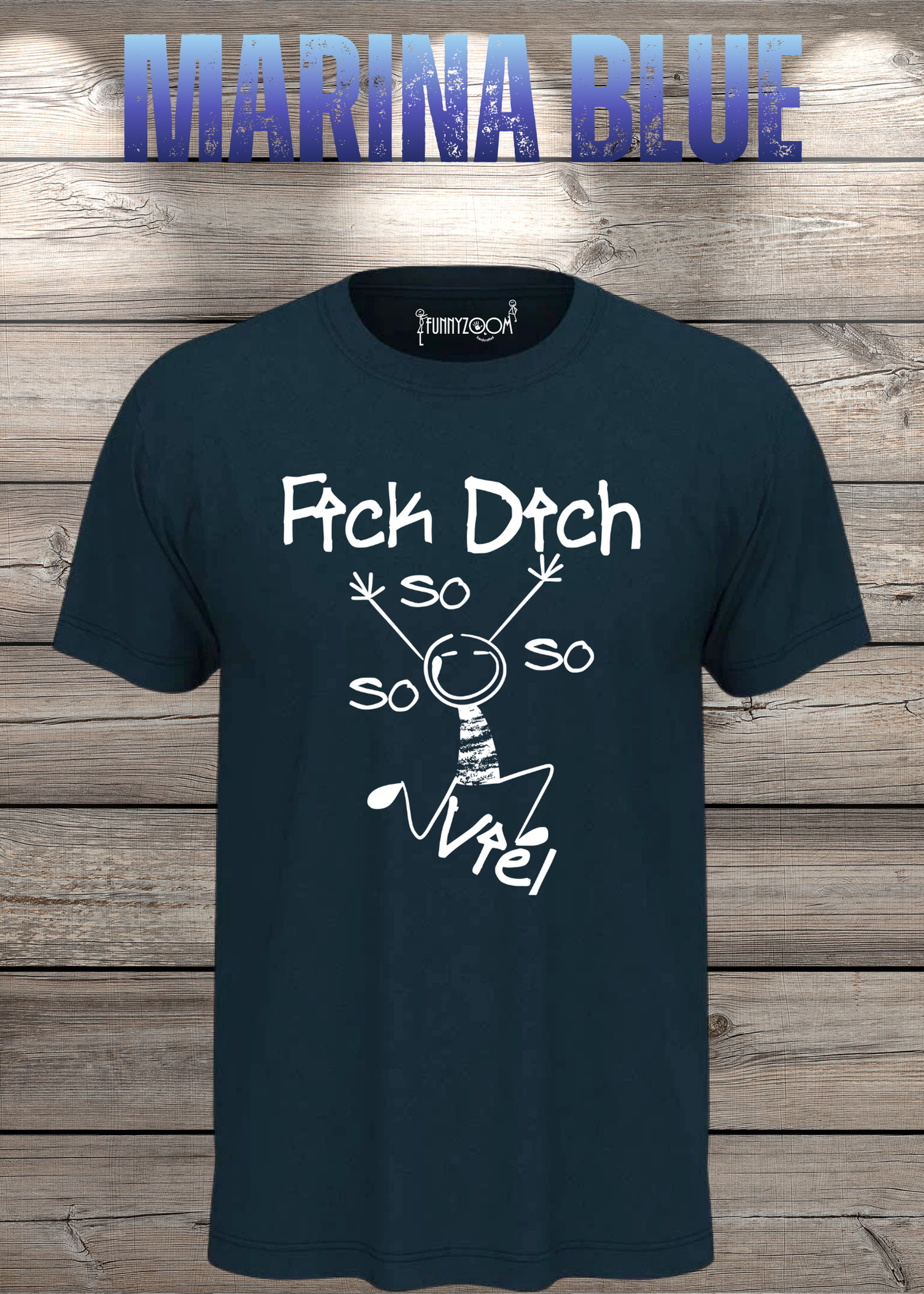 T-Shirt 'Fick Dich So So So So viel' - Lustiges Statement Geschenk Unisex