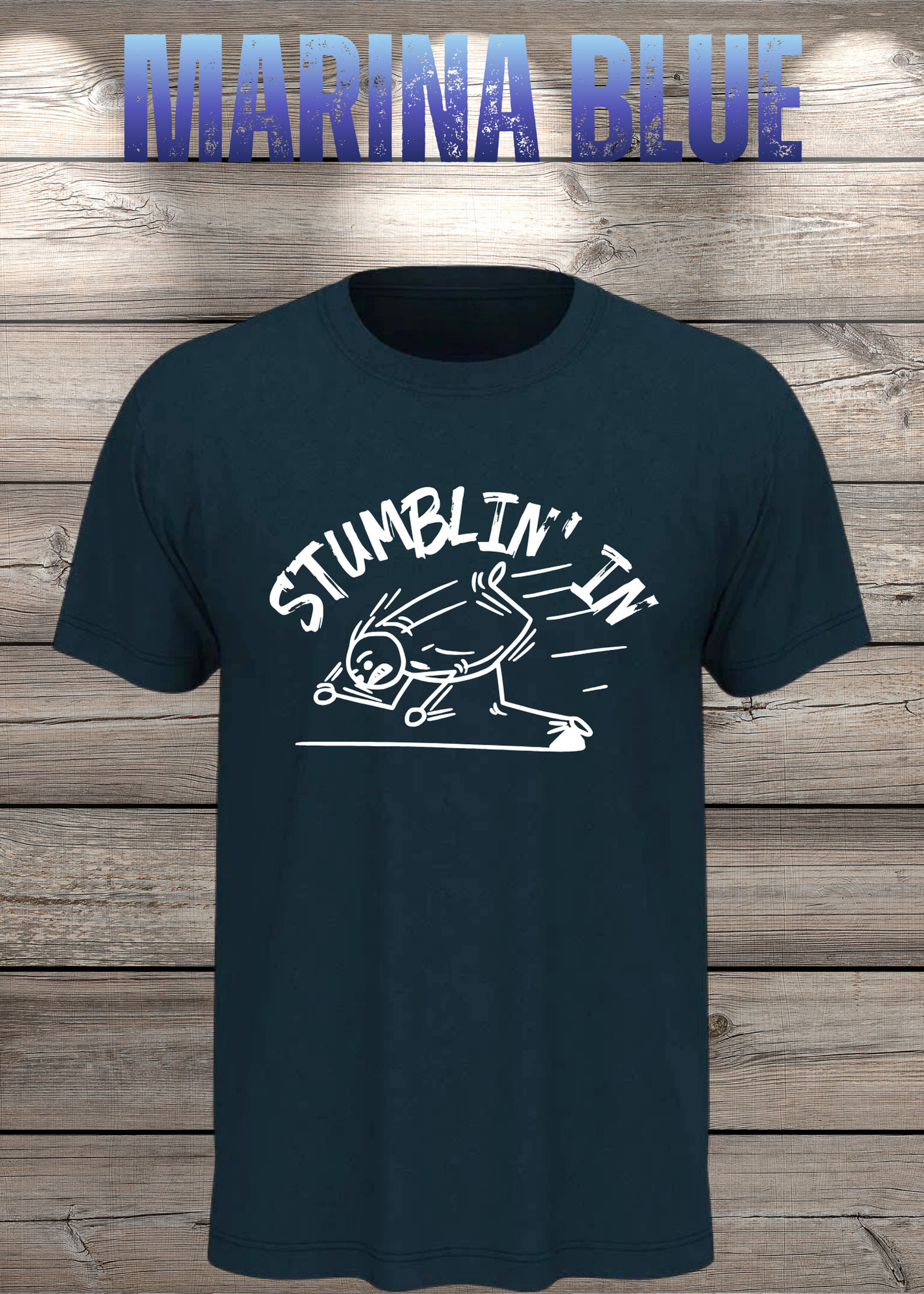 Stumblin' In - Witziges Musik T-Shirt mit Spruch