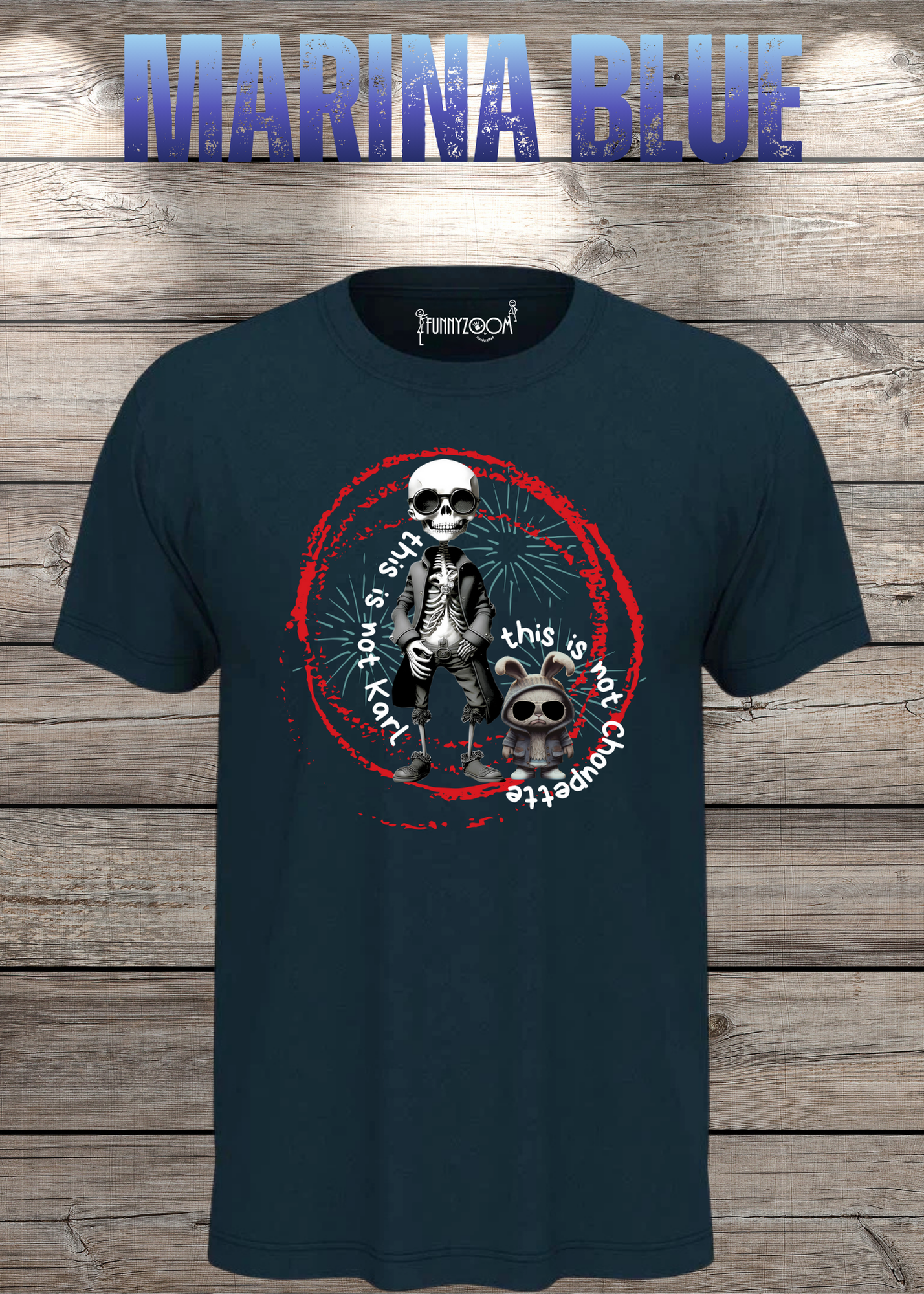 T-Shirt 'This is not Karl this is not Choupette' - Fashion Humor Geschenk Unisex