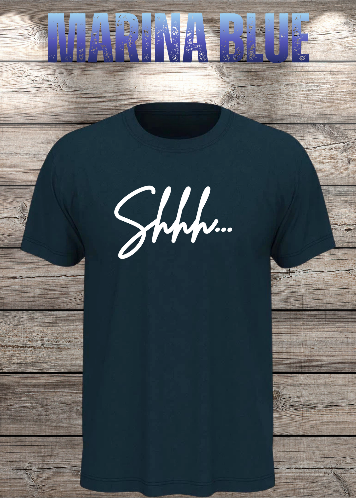 T-Shirt Shhh... - Geschenkidee T-Shirt - T-Shirt mit Spruch - Witziges T-Shirt - T-Shirt Freizeit - Lustiges T-Shirt Unisex