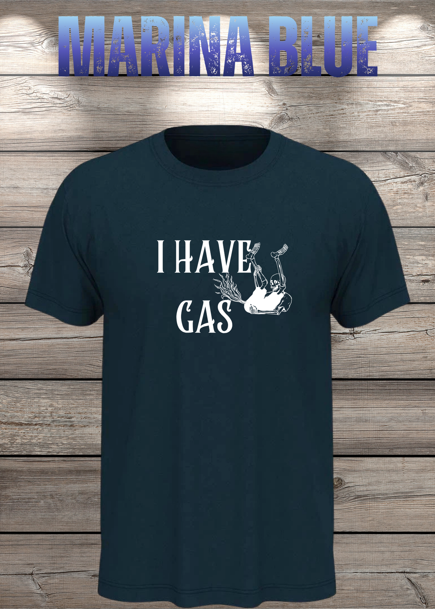 T-Shirt 'I Have Gas' - Sarkastisches Pupsen-Shirt für Ehrliche