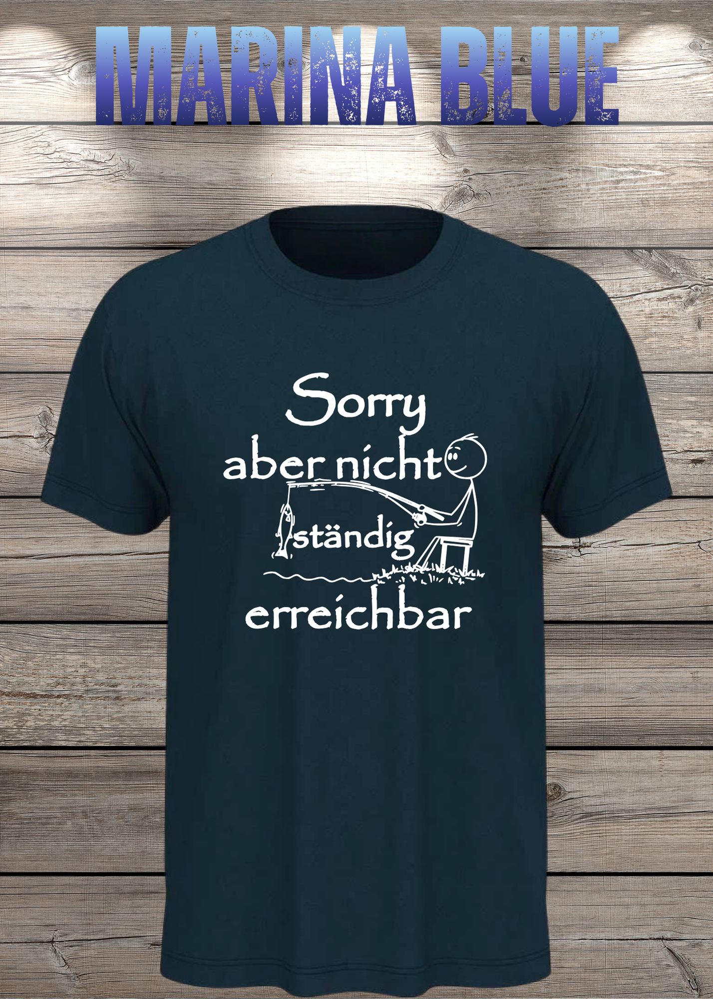 T-Shirt 'Sorry aber nicht ständig erreichbar' - Witziges Spruch-Shirt für Grenzensetzer