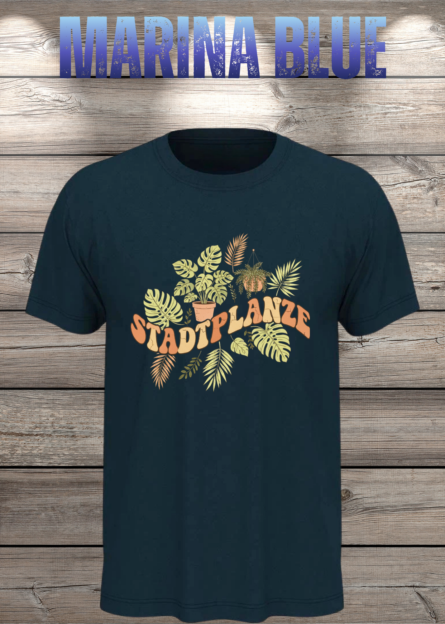 T-Shirt 'Stadtpflanze' - Witziges Spruch-Shirt für Urban-Naturliebhaber