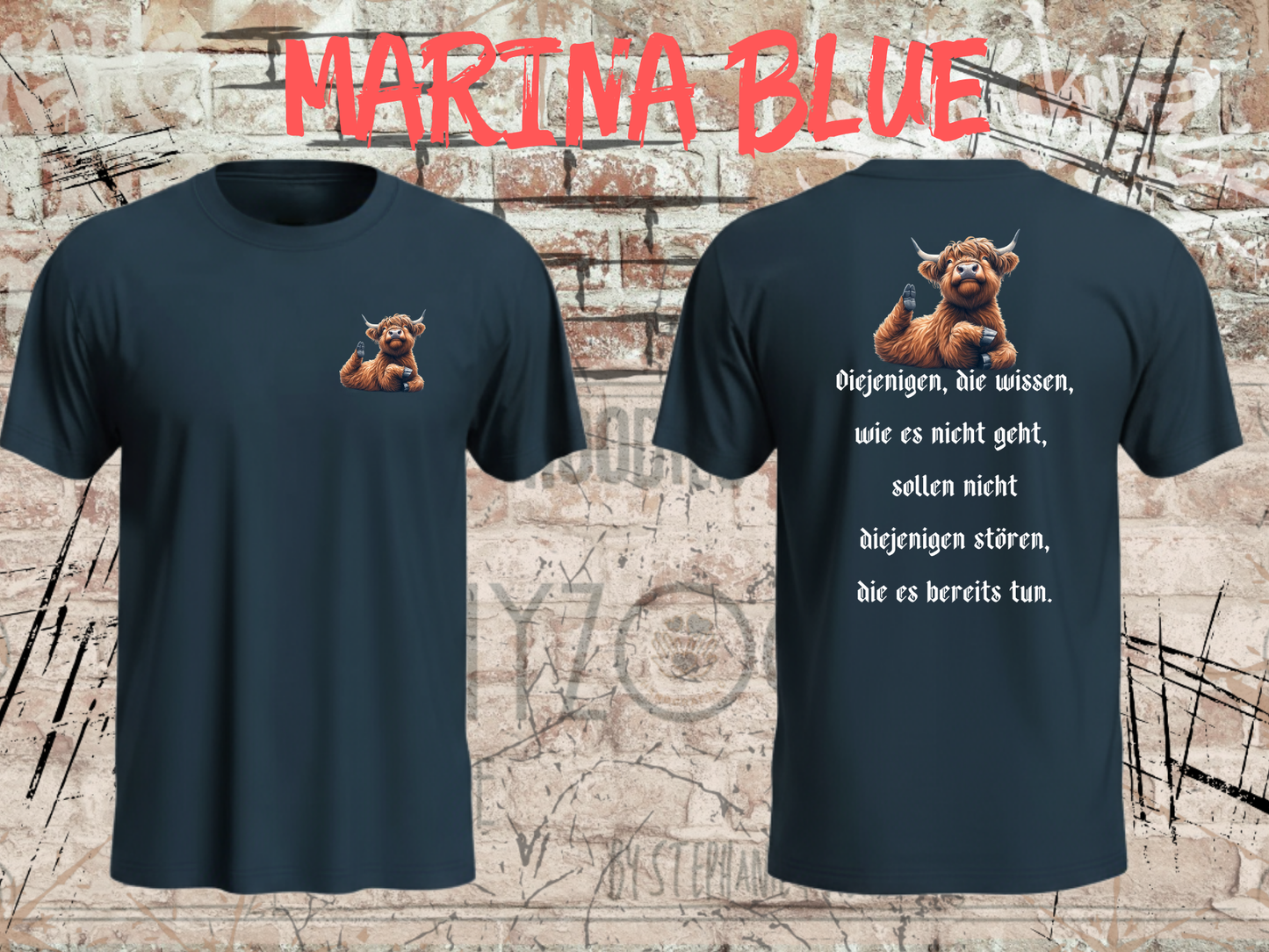 T-Shirt Unisex - Diejenigen, die wissen wie es geht, sollen nicht diejenigen stören die es bereits tun - Lustiger Spruch