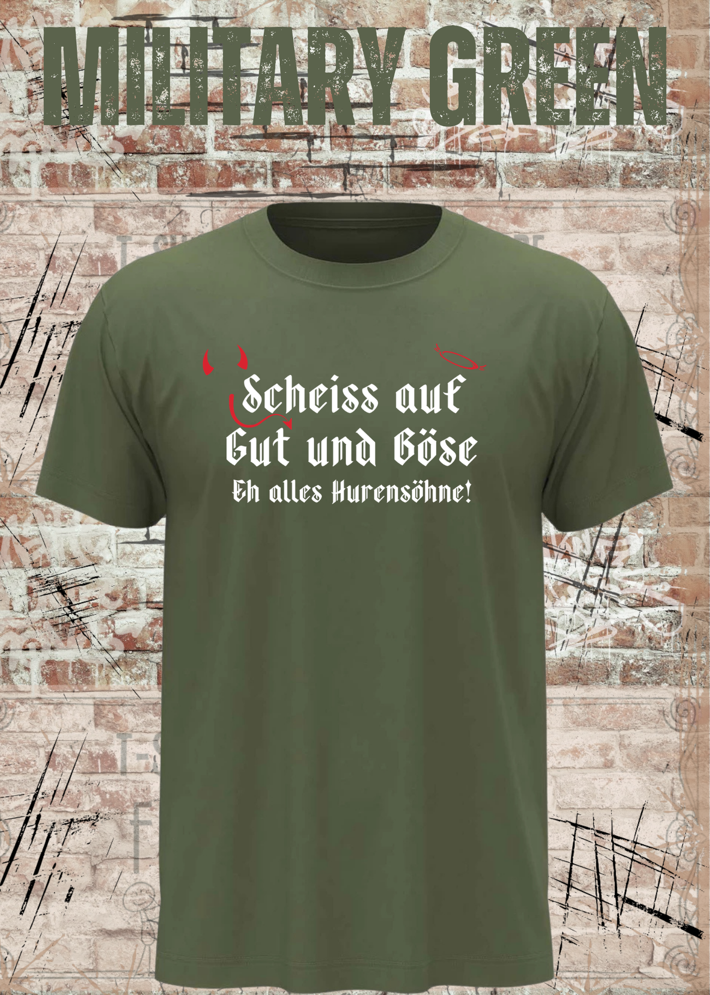 Qualität ist unsere Schankse T-Shirt – Lustiges Wortspiel Shirt