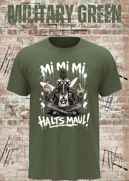 Stech-Mücke Manni T-Shirt – Mi Mi Mi Halt’s Maul Punk Shirt