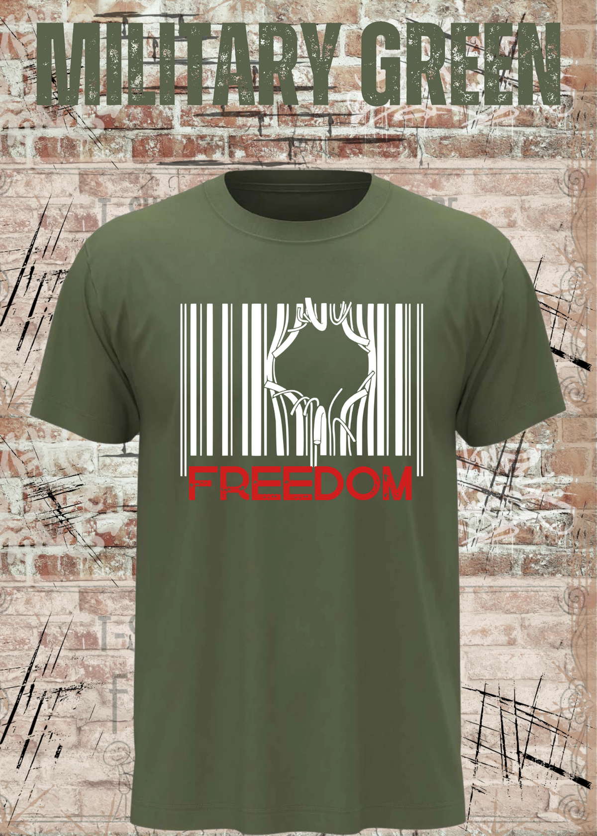 Freedom – Rockiges Statement T-Shirt | Biker & Freiheit | FunnyZoom