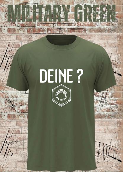 Deine Mutter? – Lustiges Wortspiel T-Shirt | FunnyZoom