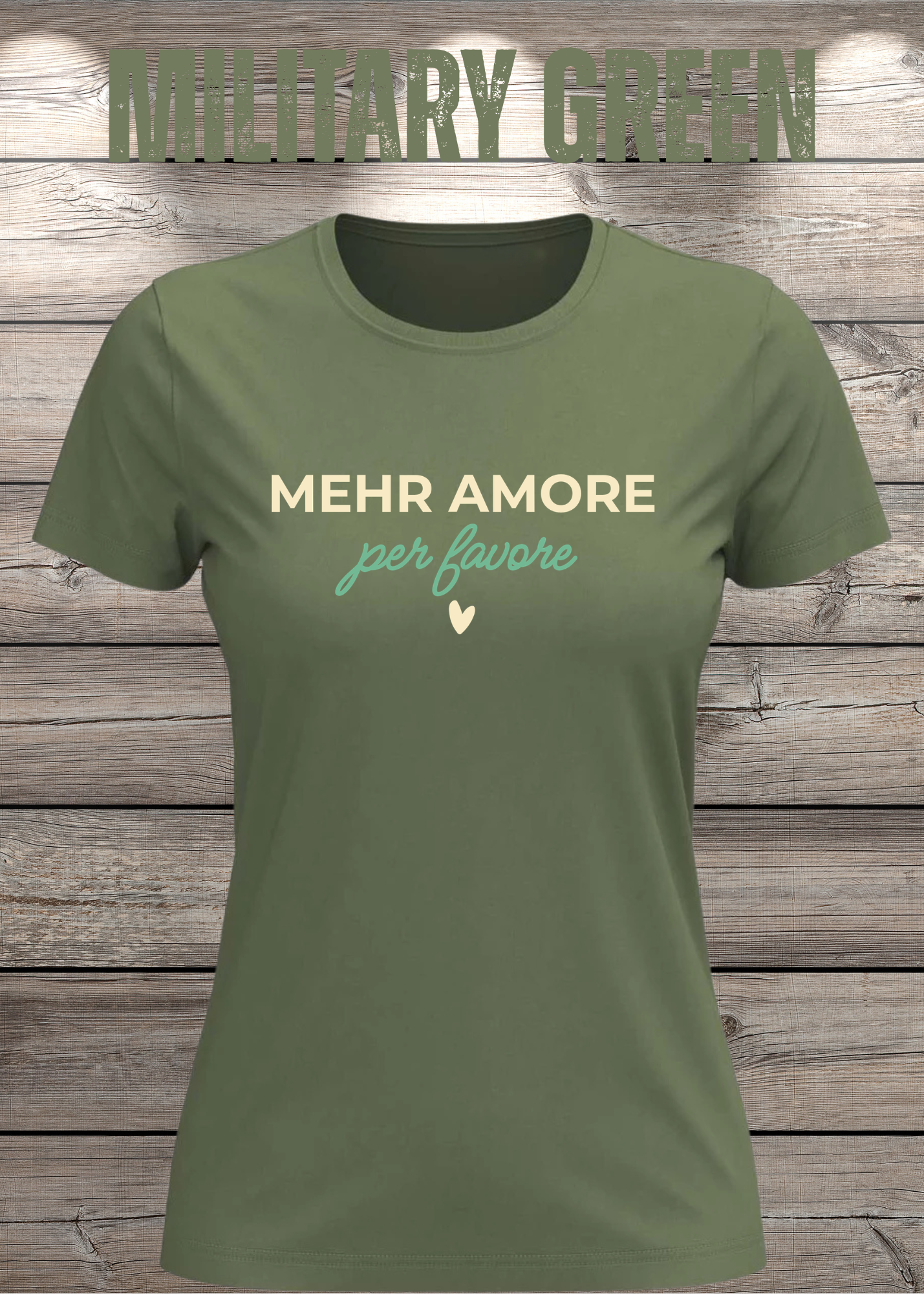 Mehr Amore per Favore – Damen T-Shirt