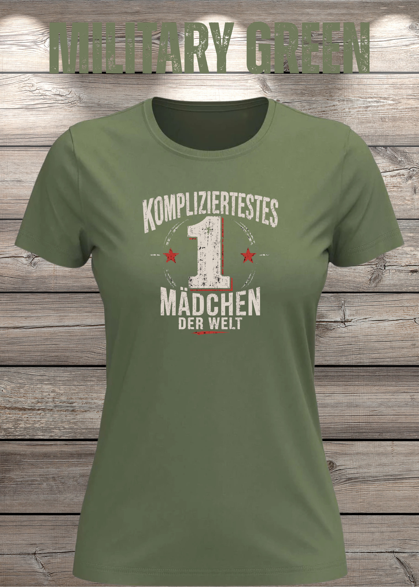 Kompliziertestes Mädchen der Welt – Lustiges Damen T-Shirt | Witziges Statement Shirt