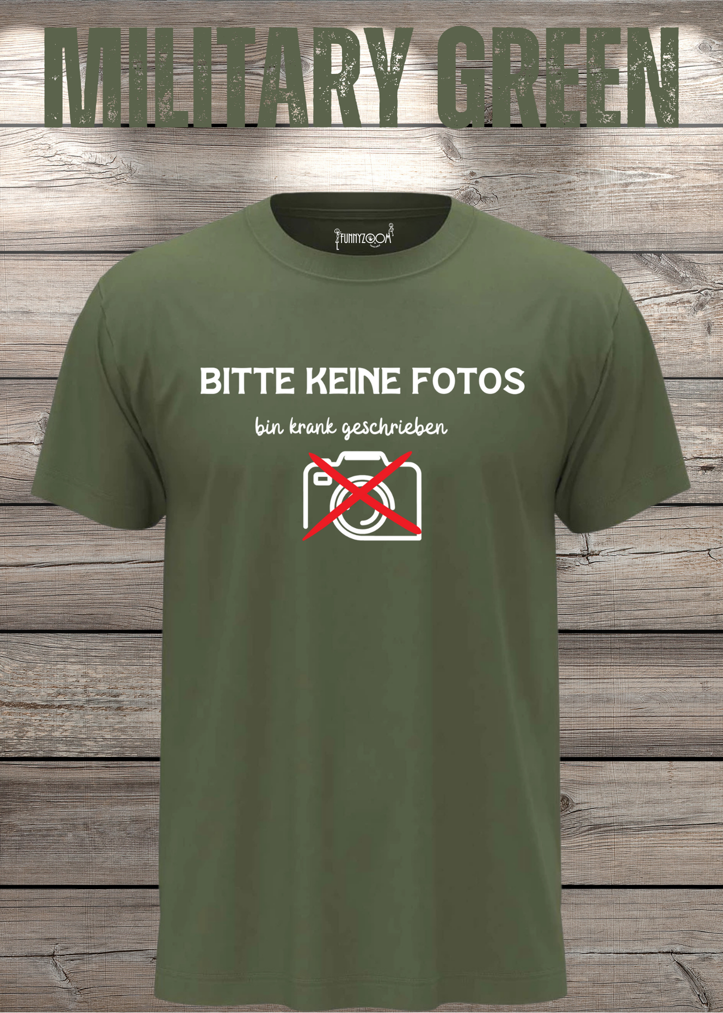 Krankgeschrieben T-Shirt - Witziges Statement Shirt - Lustiges Geschenk - Unisex