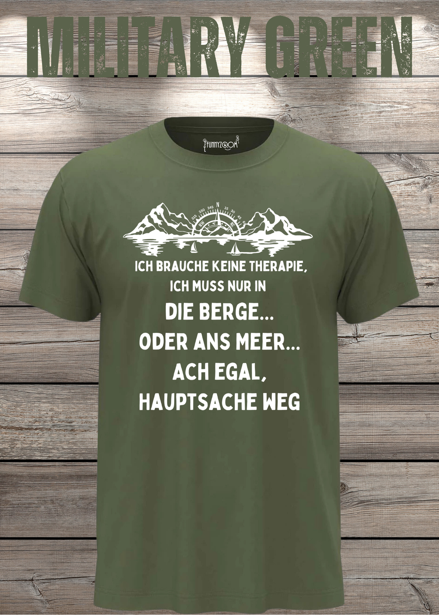 T-Shirt Outdoor Abenteuer Geschenk Unisex