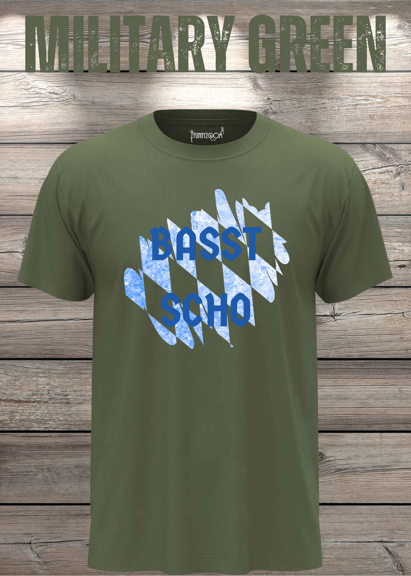 Basst scho T-Shirt – Bayerischer Spruch Shirt für Männer & Frauen – Lustiges Geschenk