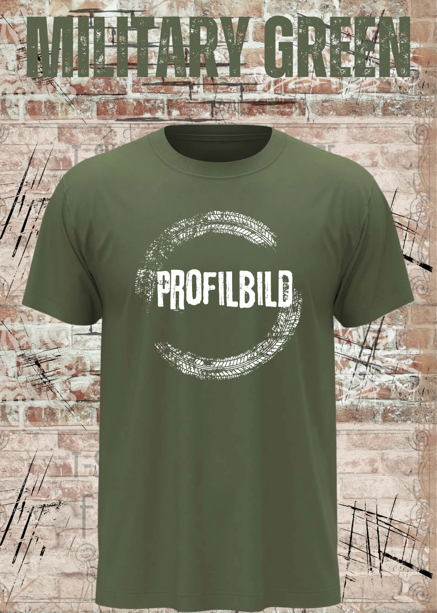 Lustiges T-Shirt „Profilbild“ | Social Media Humor Shirt | Unisex