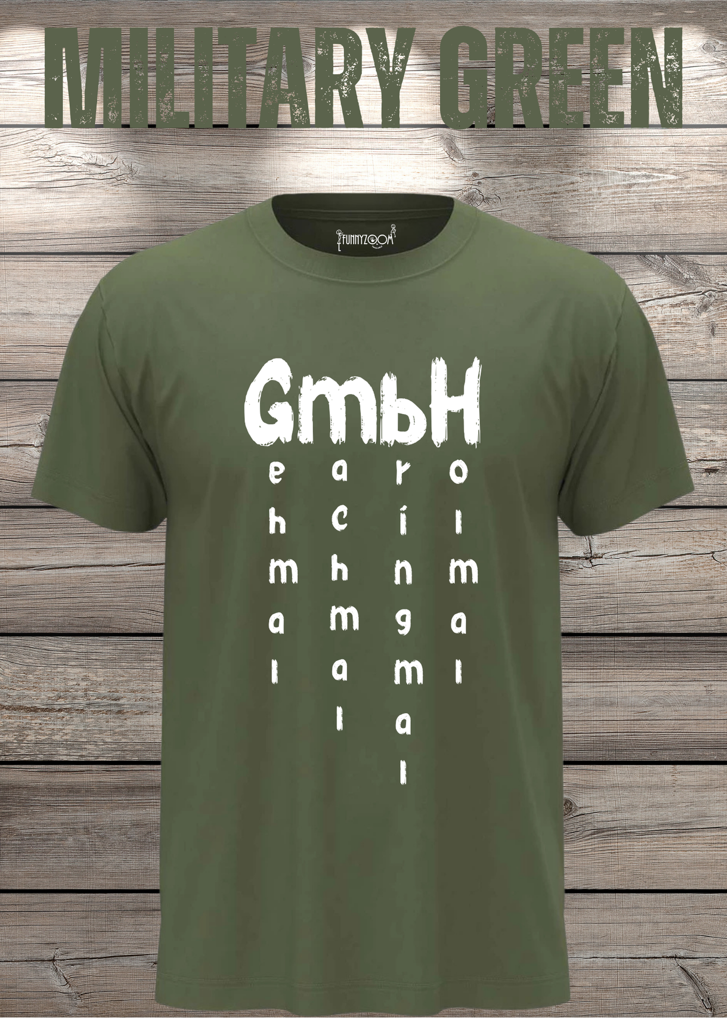 GmbH T-Shirt - Geh mal mach mal bring mal hol mal - Witziges Büro Statement Shirt - Lustiges Geschenk Unisex