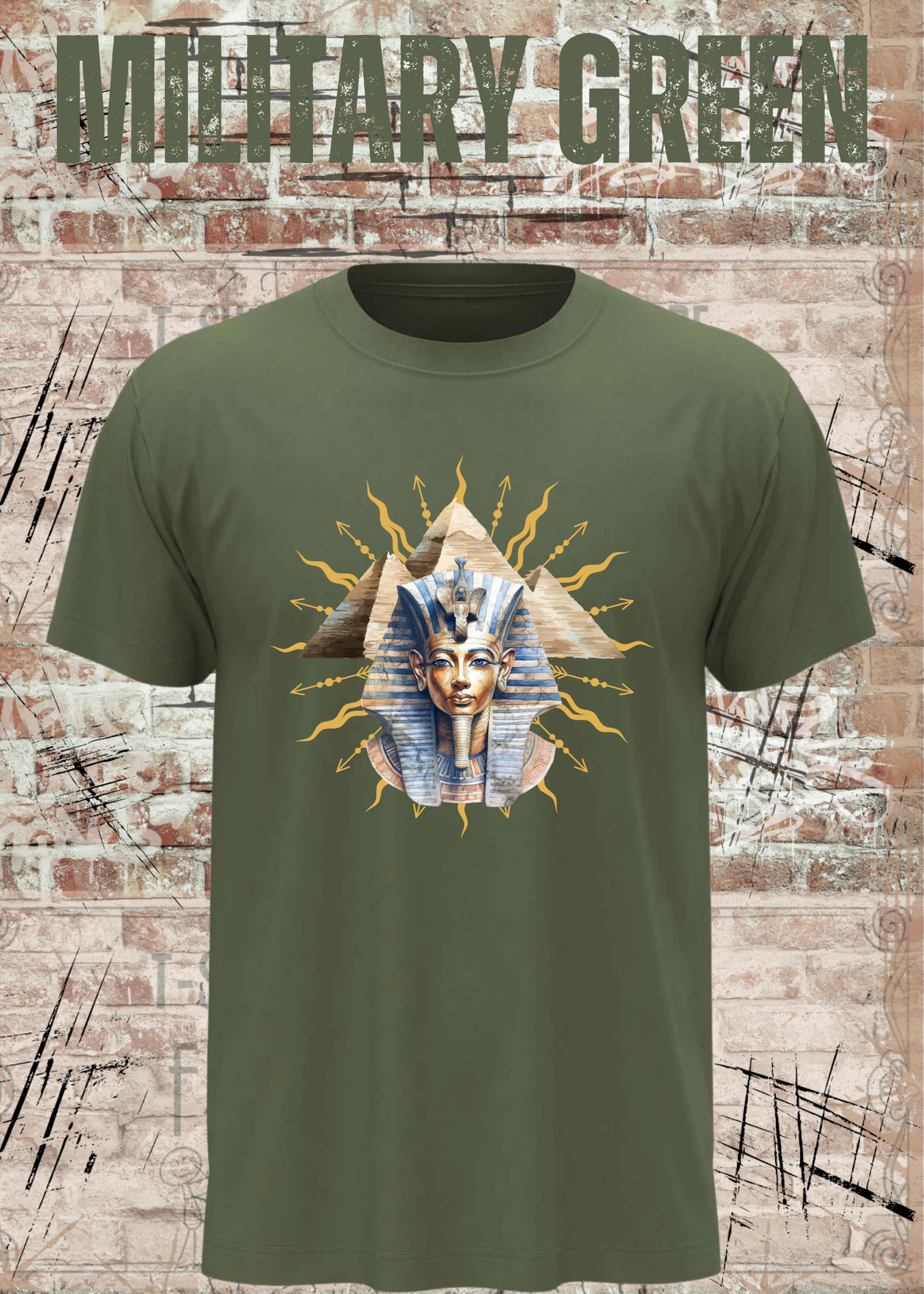 Pharao Tutanchamun T-Shirt – Ägyptisches Design Geschenk Unisex